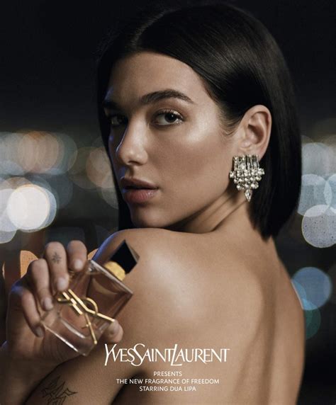 perfume yves saint laurent mujer dua lipa|dua lipa ysl commercial.